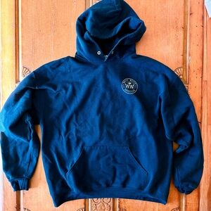 Jerzees Dark Blue Hoodie